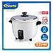 POWERPAC PPRC7119 DELUXE RICE COOKER W/STEAMER 2.2L